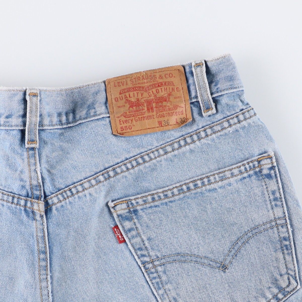 名作＆新作！ 古着 00年代 リーバイス Levi s 550 RELAXED FIT テーパードデニムパンツ メンズw34相当 eaa587687