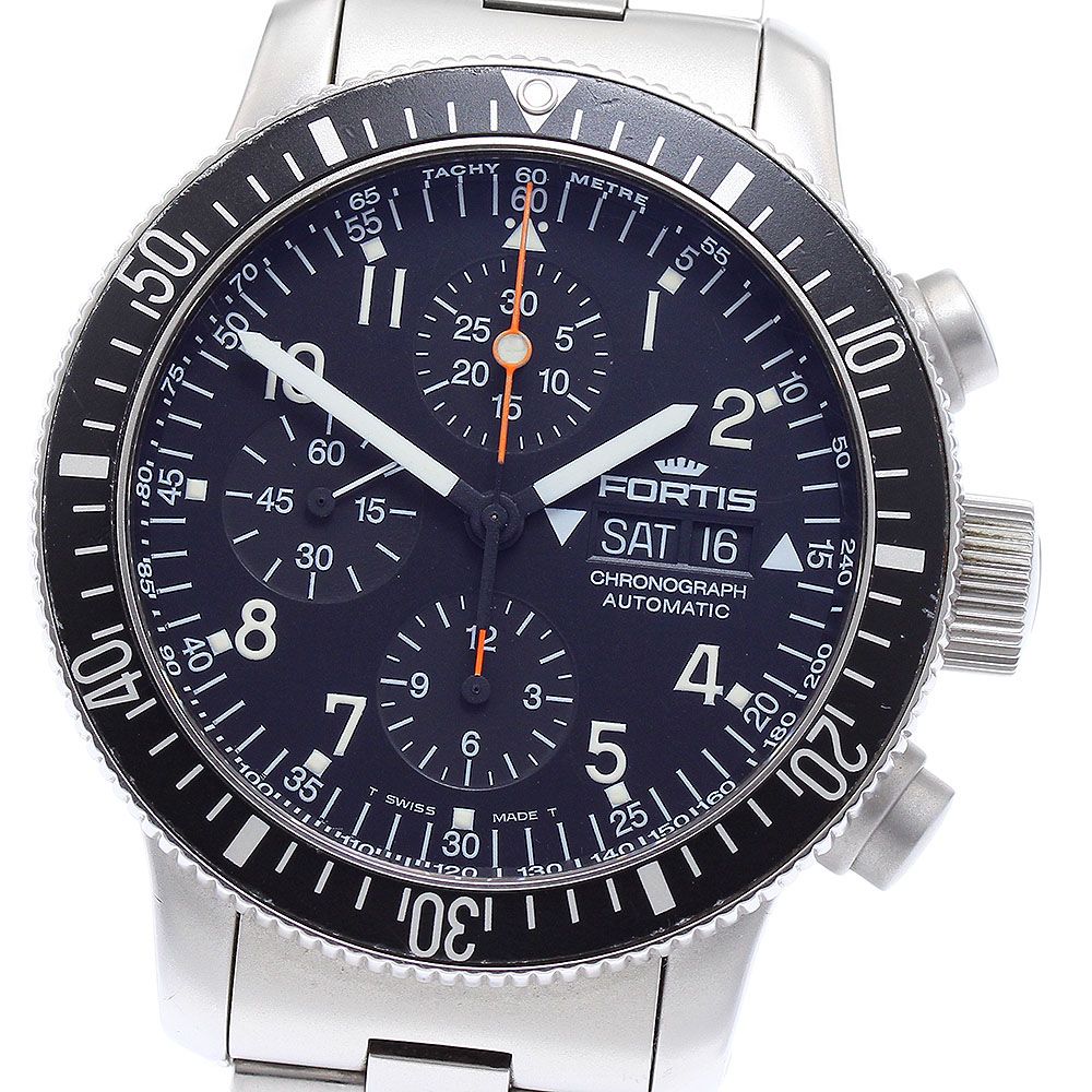 フォルティス FORTIS 638.22.141 クロノグラフ デイデイト 自動巻き メンズ_888335