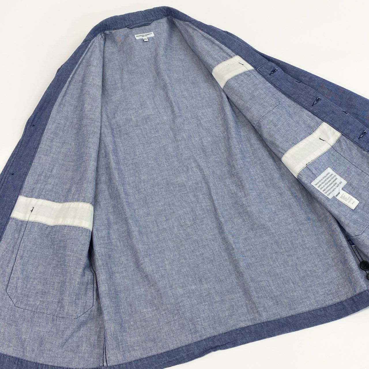 AURALEE 21aw ウールナイロン中綿入りリバーシブルステンカラーコート 