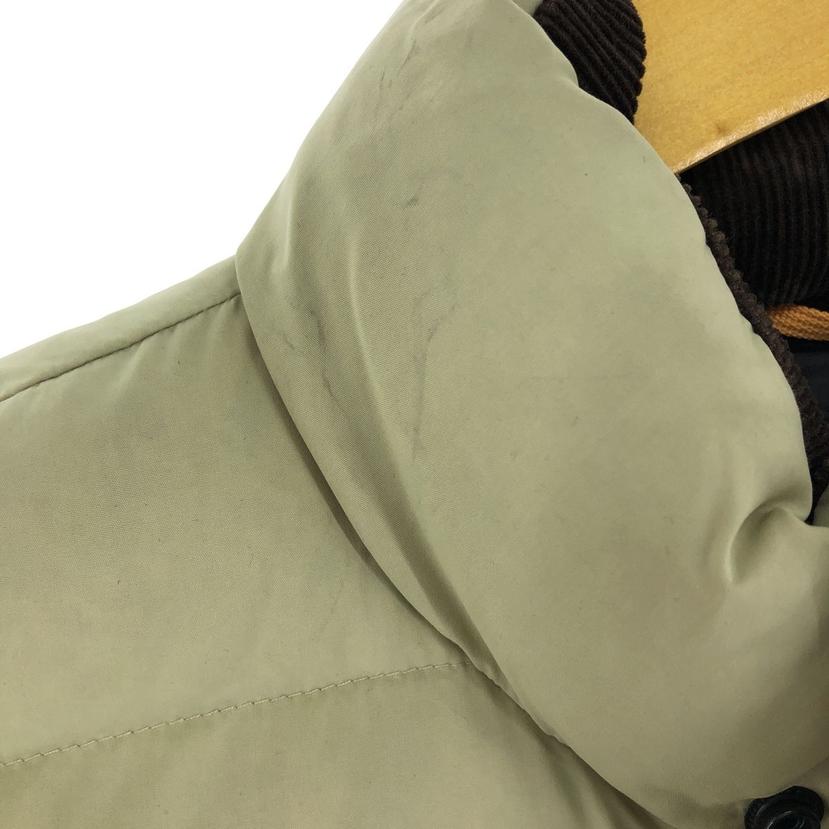 【timberland】90s ヴィンテージ　ダウンベスト カーキー 古着 90~00年代 ティンバーランド Timberland ダウンベスト