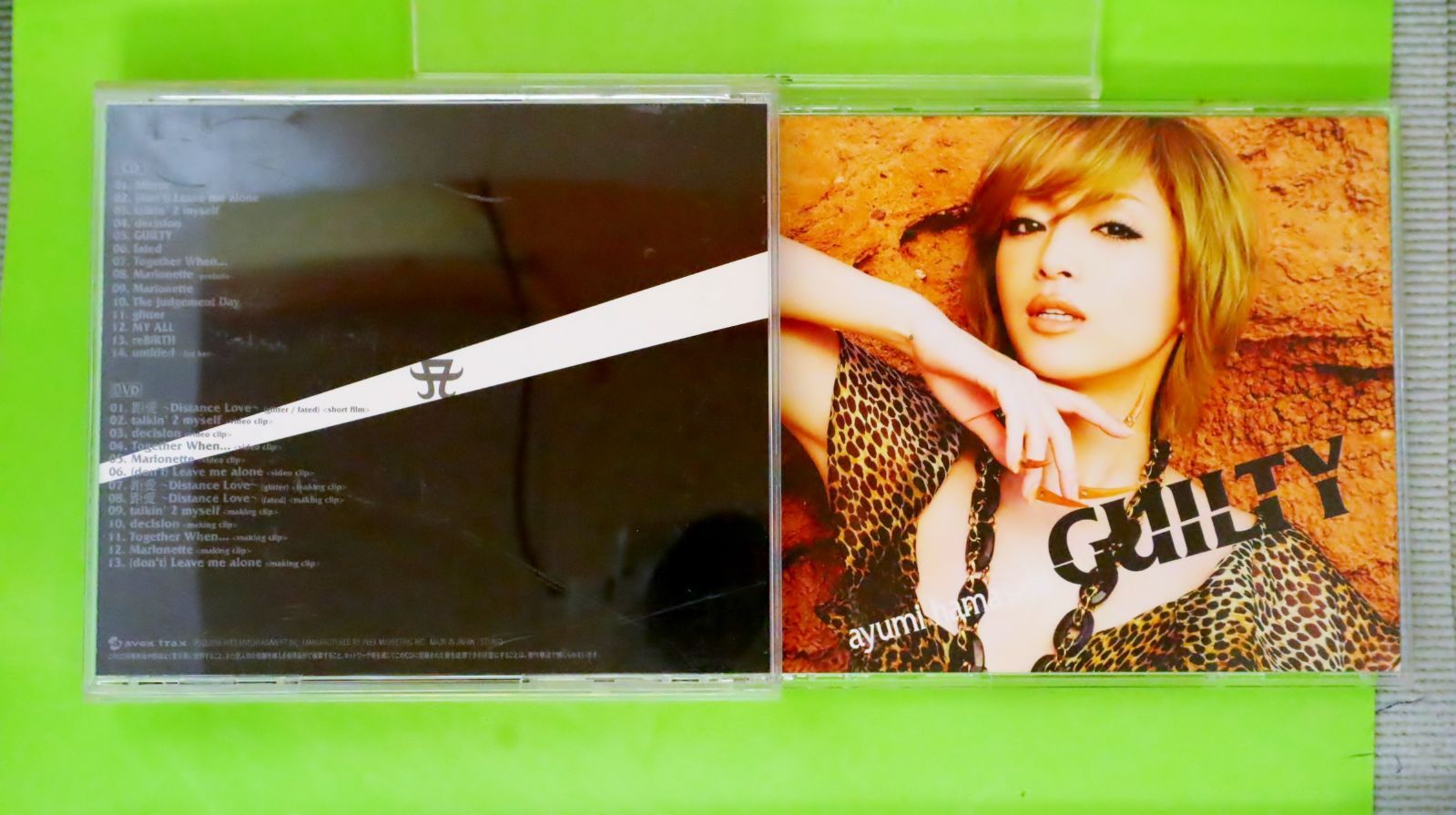 国内盤CD☆浜崎あゆみ/Ayumi Hamasaki □ GUILTY(DVD付