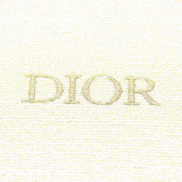 き*こ様 （希少）Dior クリスチャン　ディオール　サングラス　白　ホワイト 良品 クリスチャンディオール ポーチ バッグ ファブリック