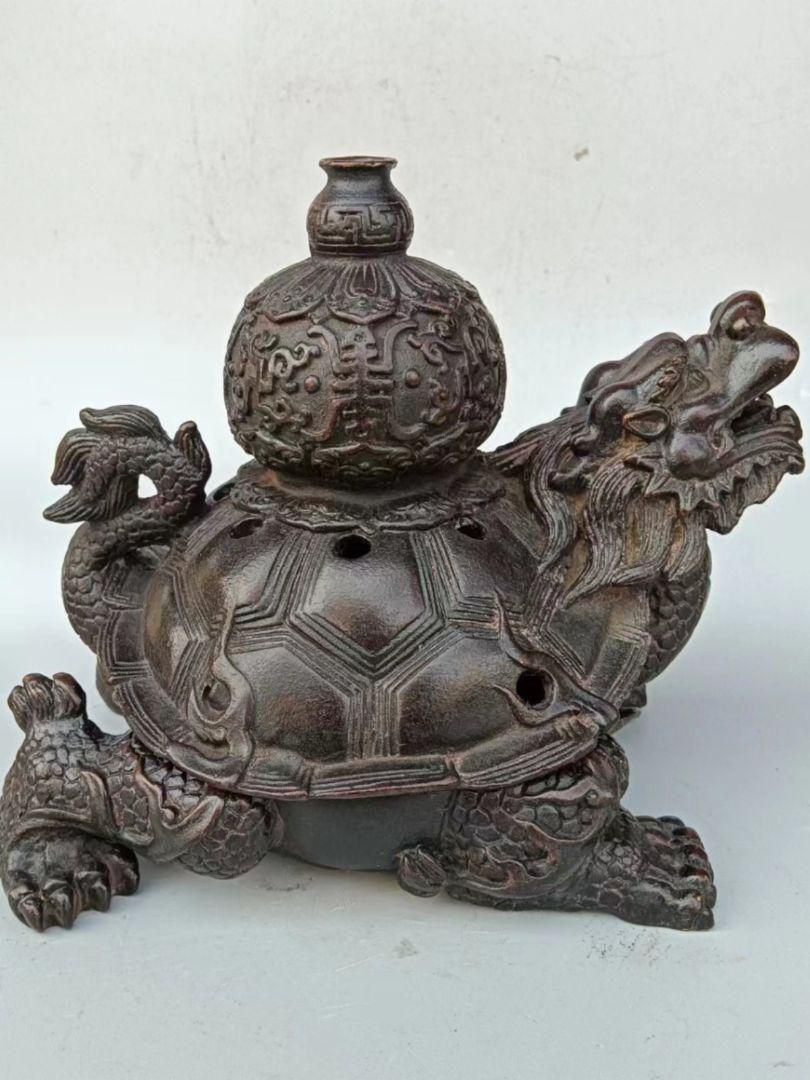 銅器 銅碗 茶碗 龍鳳皿 茶道具 装飾品 工芸品 置物