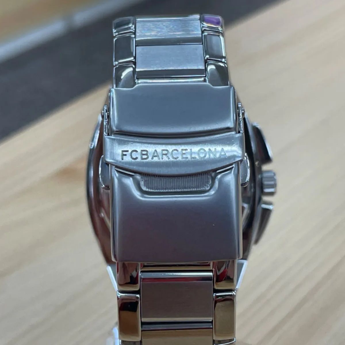 ほぼ未使用品 バーセロイ Viceroy FCバルセロナ 3冠記念モデル 腕時計 