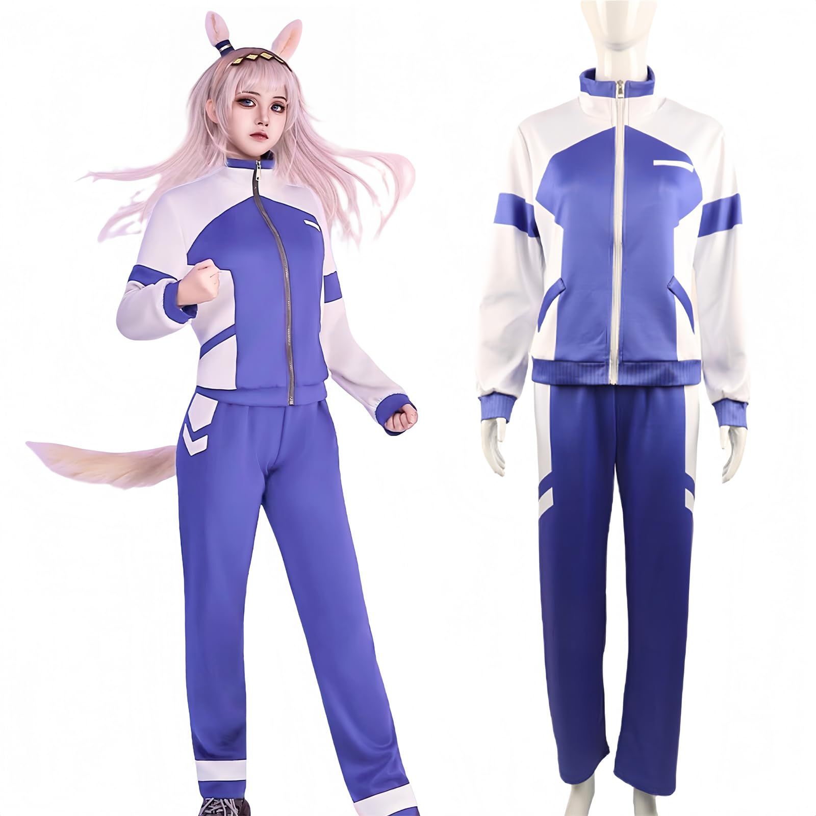 新品 [NOKIJP] ウマ娘 トレセン学園 コスプレ衣装 笠松トレセン学園 コスプレ オグリキャップ コスプレ衣装 ダイワスカーレット コスプレ 長袖 半袖 ジャージ 勝負服 体操着 汎用 制服 全キャラ向き 併せ コスチューム シンデレラグレイ