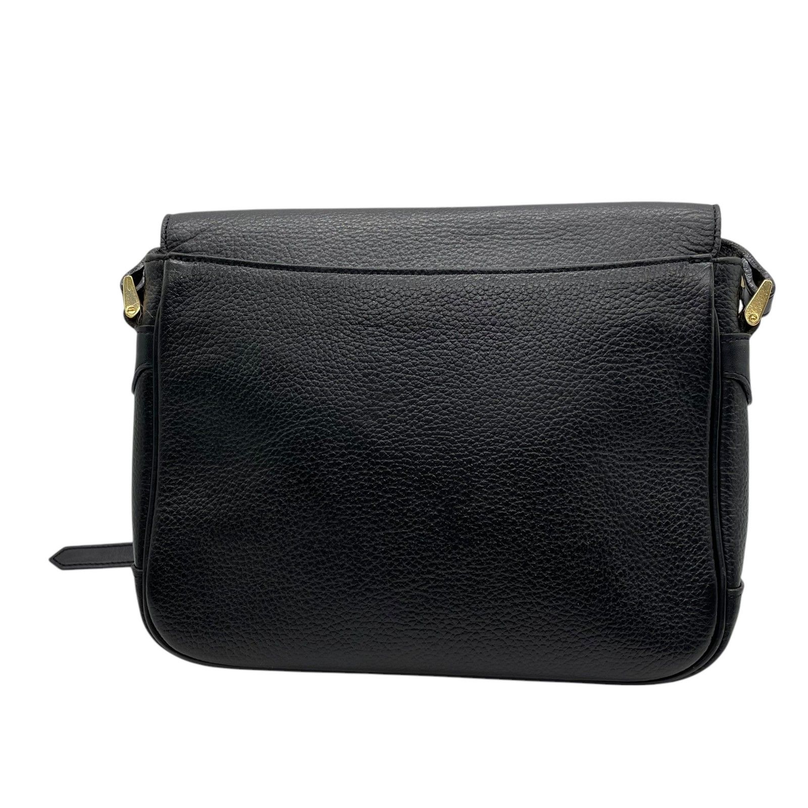 バーバリー レザー ホースロゴ ノバチェック ショルダーバッグ ブラウン