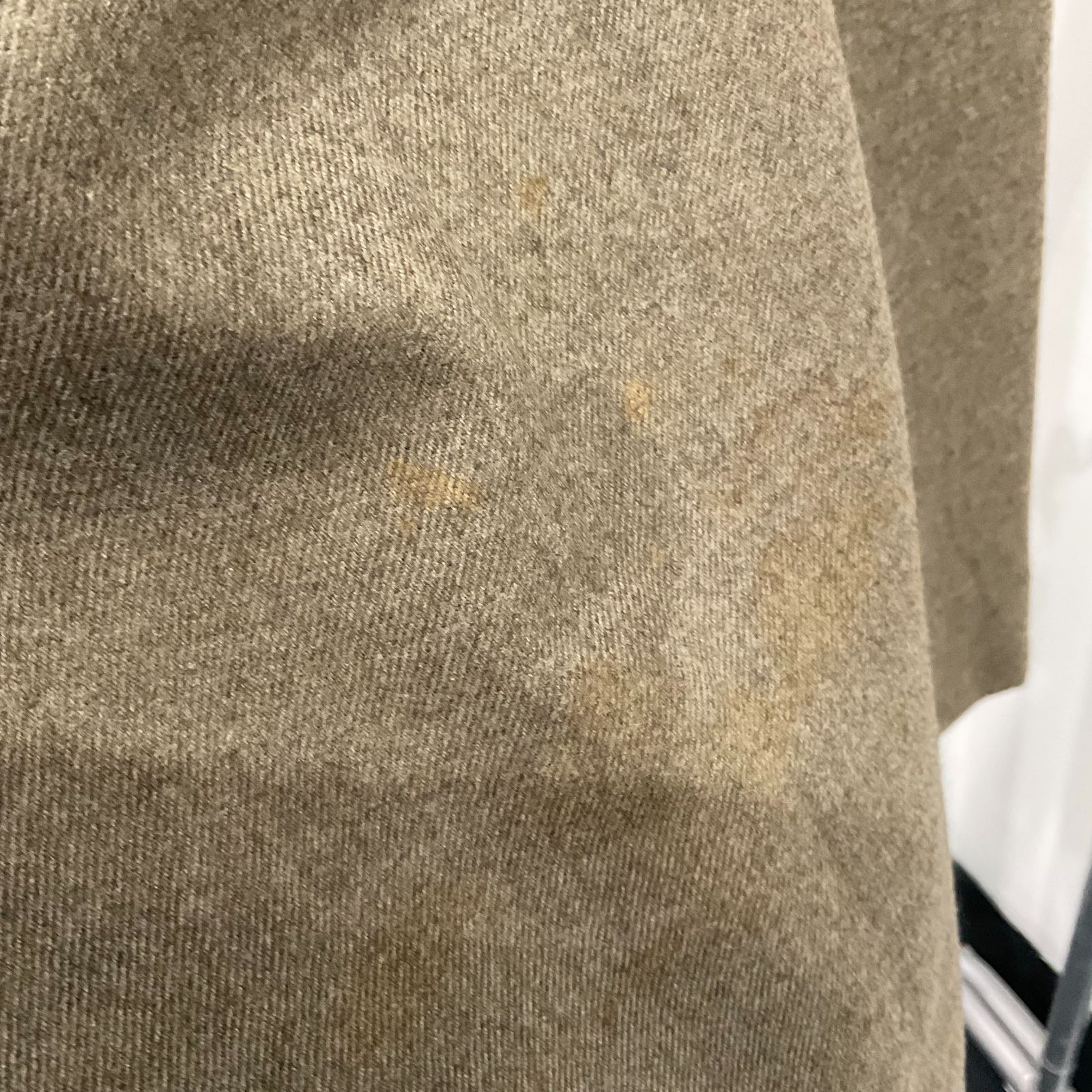 レザーパッチ スカート