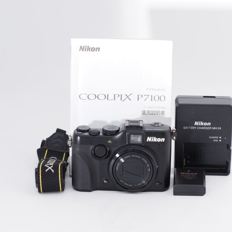 Nikon ニコン デジタルカメラ COOLPIX クールピクス P7100 ブラック P7100BK - メルカリ