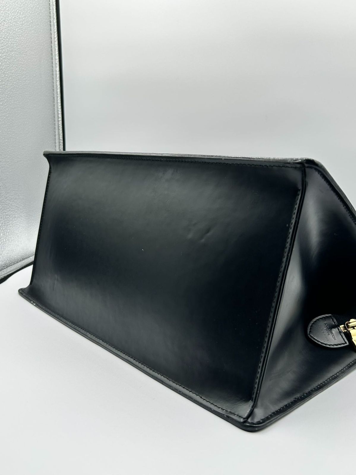 鑑定済 LOUIS VUITTON ハンドバッグ リヴィエラ エピ ノワール 鑑定済☆ルイヴィトン エピ リヴィエラ ノワール ハンドバッグ