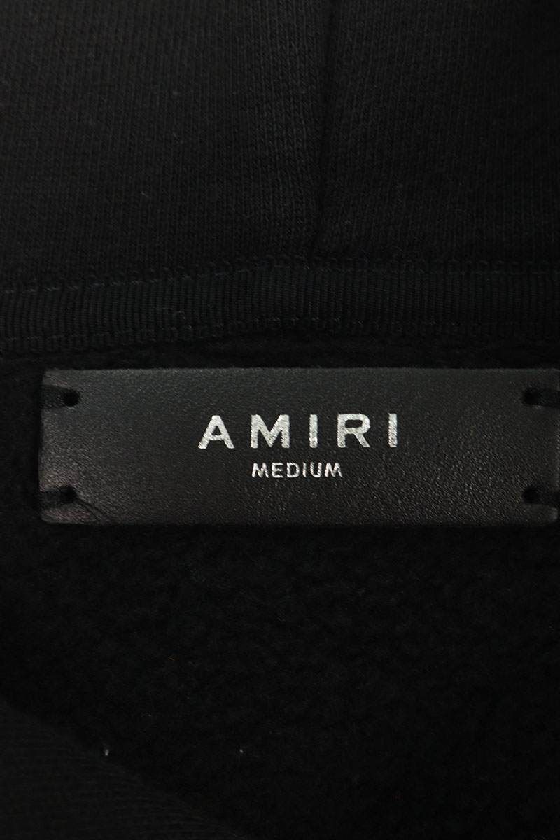 アミリ POISON SWEAT SHIRT フロントデザイン刺繍パーカー メンズ M  