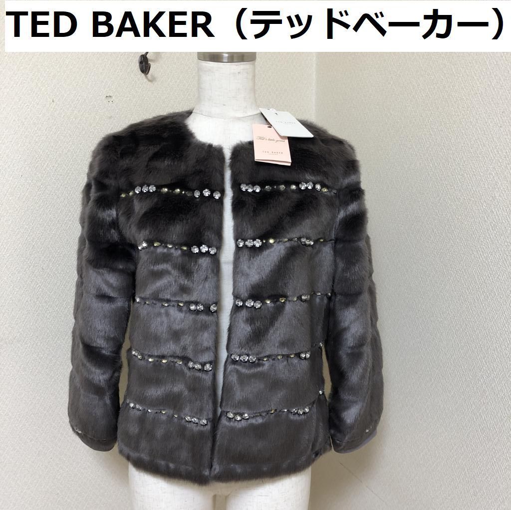 タグ付き TED BAKER（テッドベーカー）レディース コート ビジュー付き