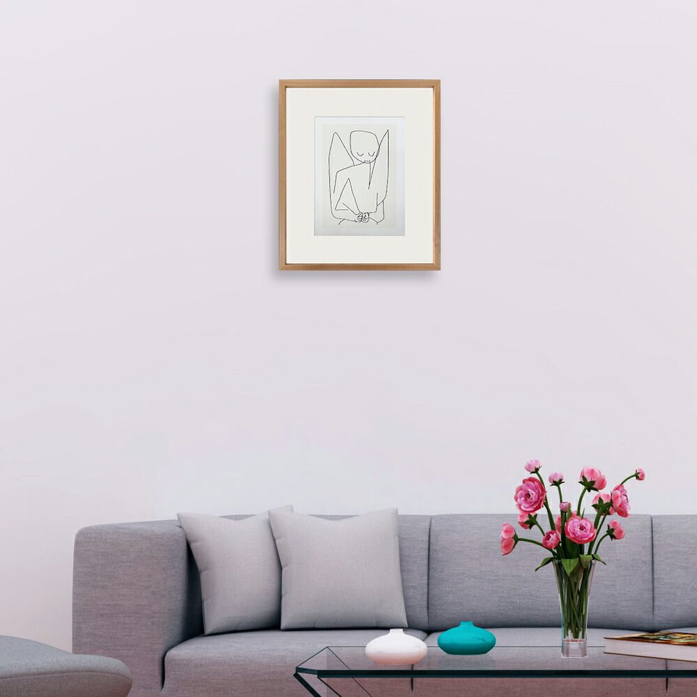 絵画 パウル クレー New Harmony,1936 抽象画 額付 注文 シンプル