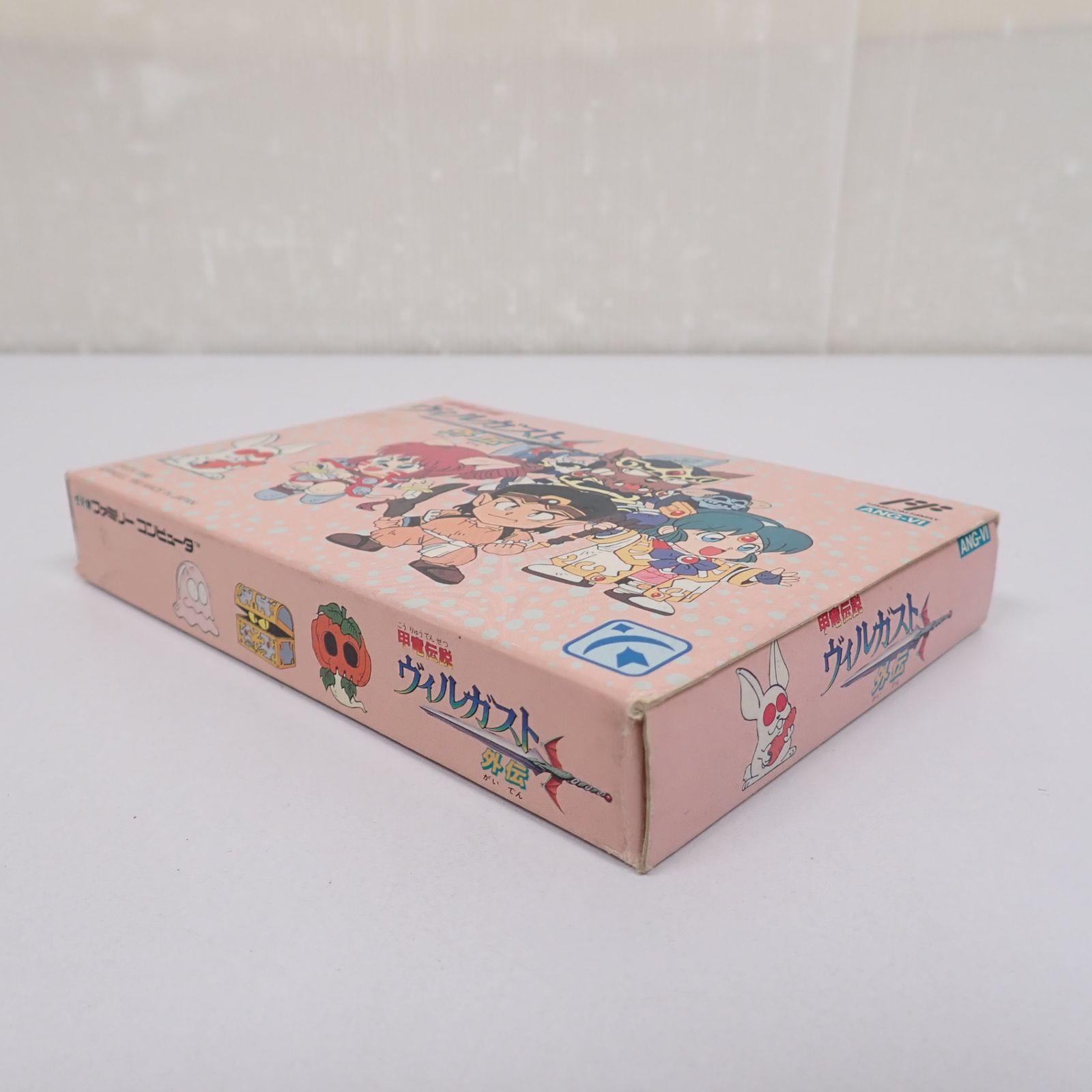 FC 甲竜伝説 ヴィルガスト外伝 箱 説明書付き ファミコン