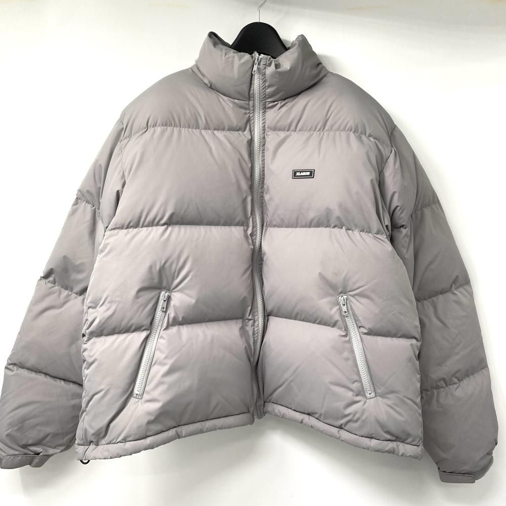 X-LARGE パフテッドダウンジャケット サイズL グレー エクストララージ 17
