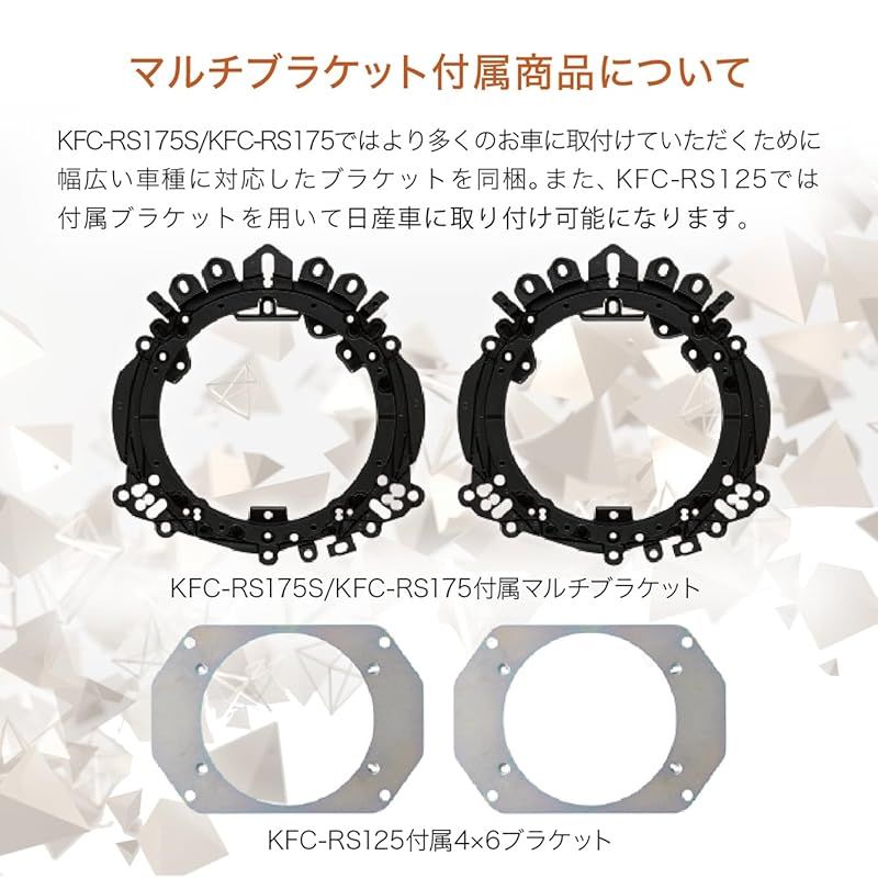 ハイレゾ対応カスタムフィット コアキシャル型スピーカー