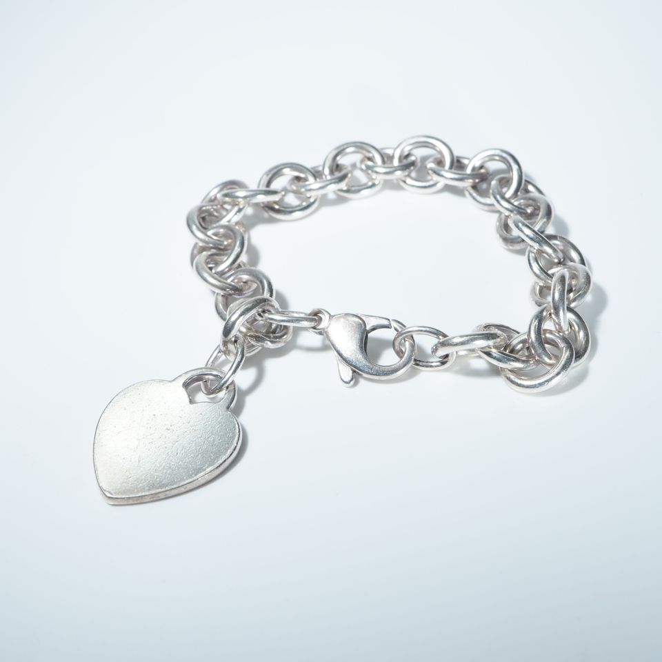 TIFFANY&Co.】 ティファニー ハート SV 925 シルバー ブレスレット
