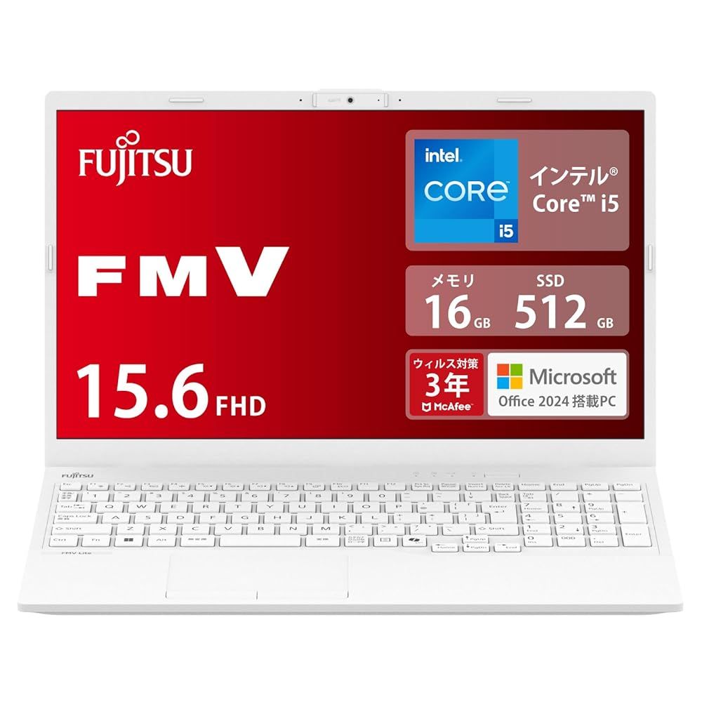 最愛 Lite FMV ノートパソコン 富士通 WA1/J2 11 2024/Win Office (MS Windowsノート本体