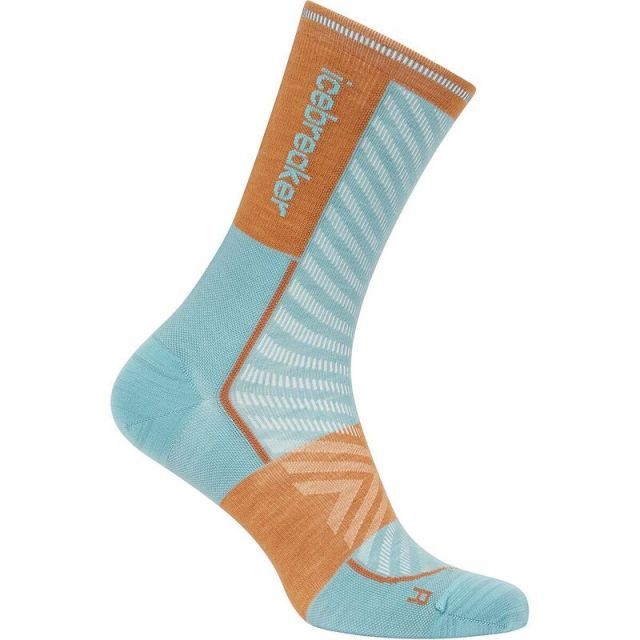 アイスブレーカー メンズ 靴下 アンダーウェア Merino Run Ultralight Crew Sock - Men s Hydro Trail