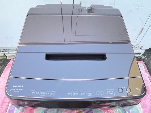 2023年製 東芝 縦型電気洗濯機 ZABOON 10kg AW-10DP3 白 送料無料 電気