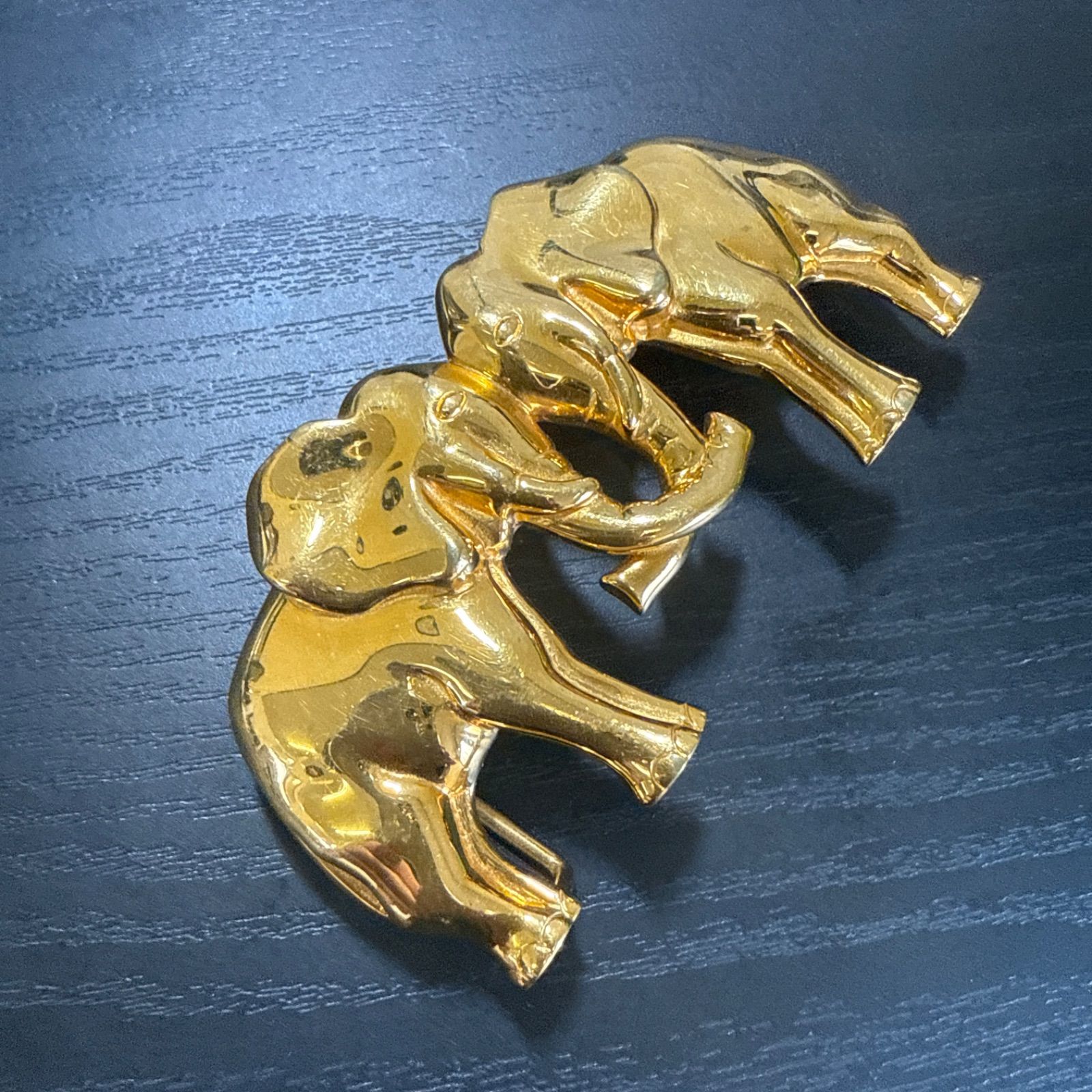  HERMES エルメス 32 mmキットベルト用エレファントバックル ゴールドカラー ベルト 小物