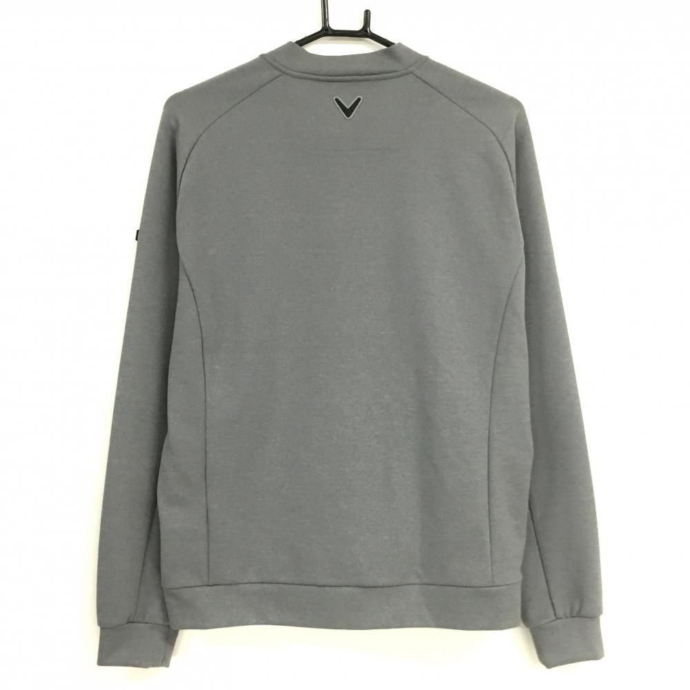 超美品】キャロウェイ ジャケット グレー×ダークネイビー 前身頃異素材