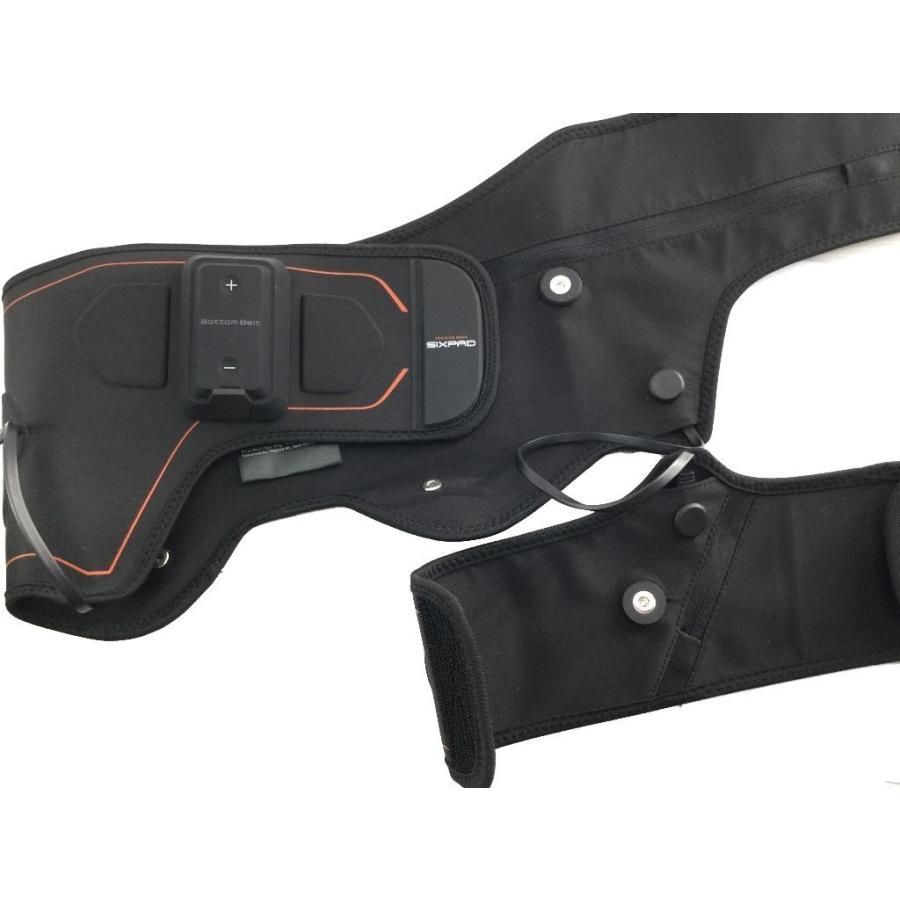 シックスパッド ボトムベルト ヒップアップ 純正品 S ブラック