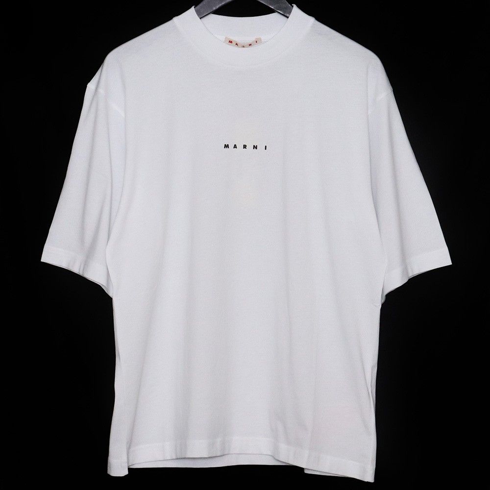 MARNI LOGO ORGANIC COTTON JERSEY TEE サイズ38 - メルカリ