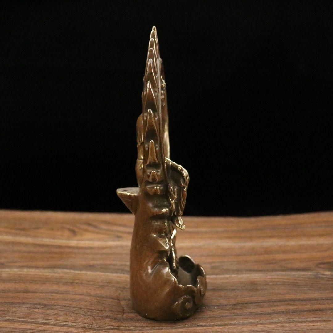 倒流香観音 自在観音 仏像香炉 香座 置物 倒流 香