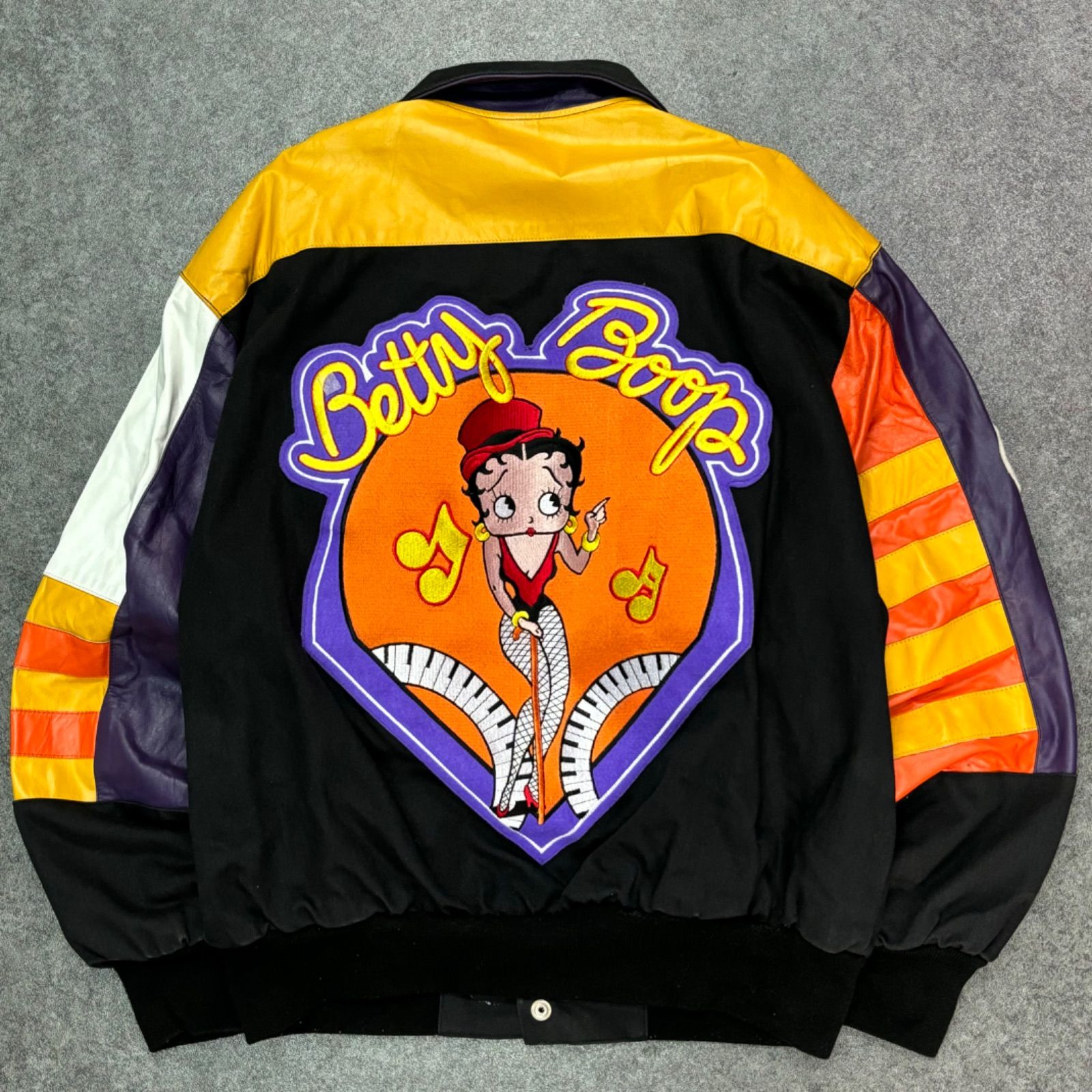 Betty Boop ジェフハミルトン 全刺繍 XL Coca-Cola ベティちゃん