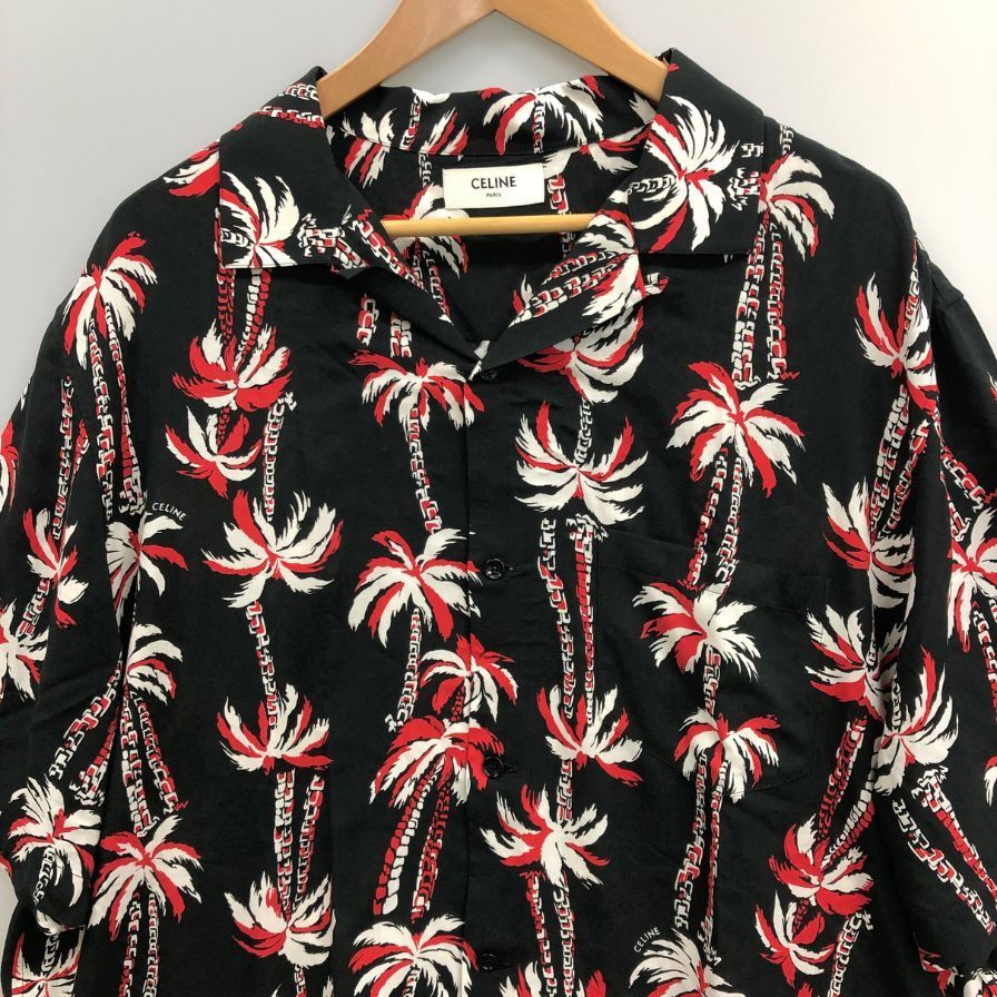 CELINE ゴースト開襟シャツ 楽天市場】CELINE(セリーヌ) サイズ:39 LOOSE HAWAIIAN SHIRT