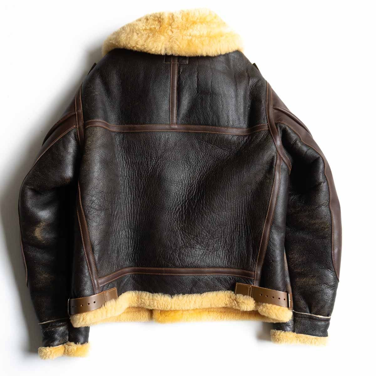 超破格　バズリクソンズ　大戦　B-3 ムートンジャケット　フライトジャケット 超破格 バズリクソンズ 大戦 B-3 ムートンジャケット フライトジャケット