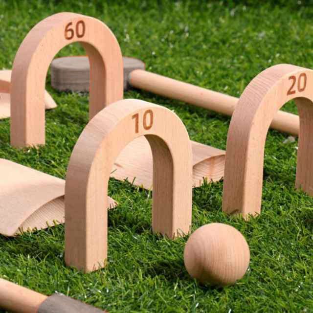 ゴルフセット 木のおもちゃ 12点セット 木製 パター パターゴルフ 子供 