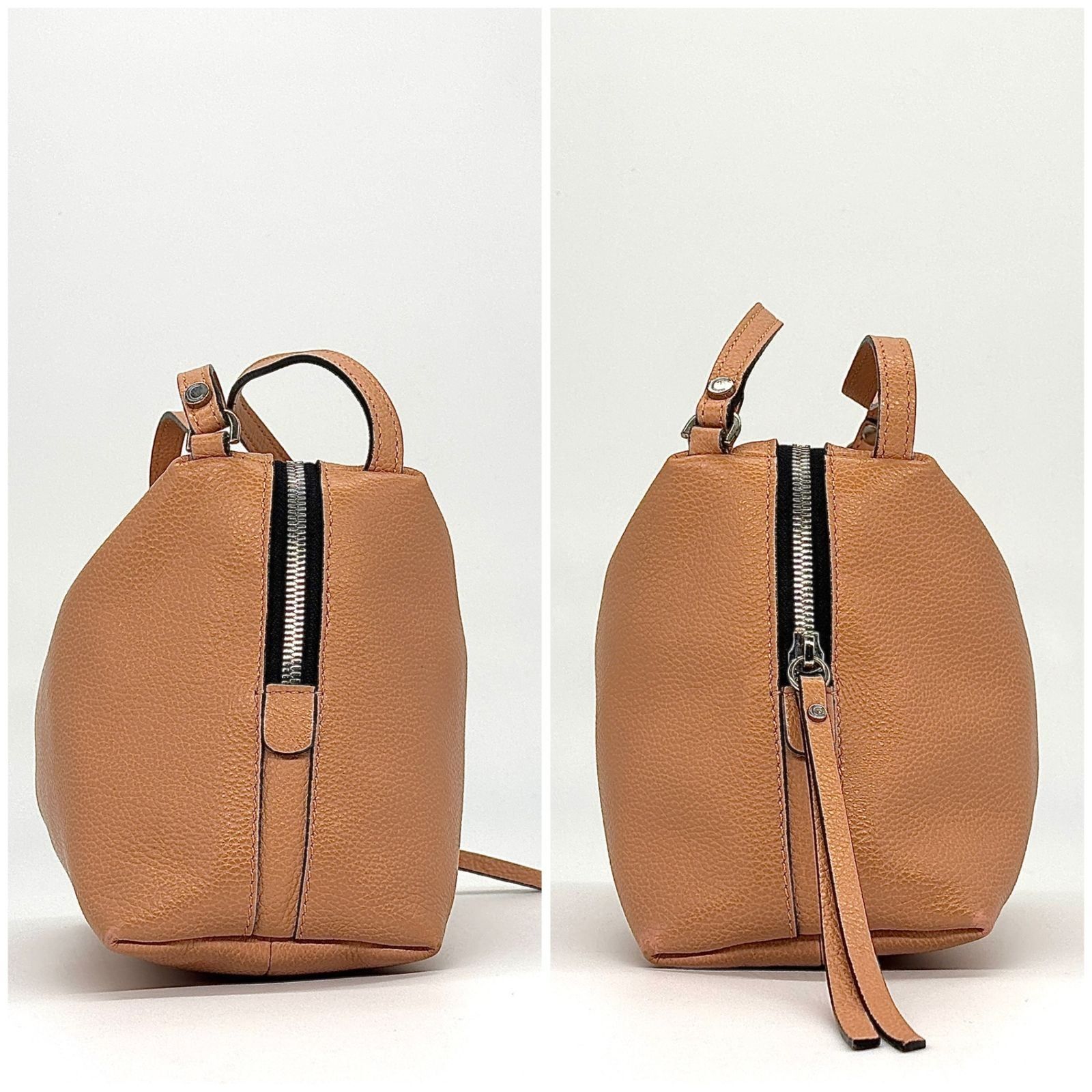 GIANNI CHIARINI ショルダーバッグ キャメルベージュ レディース 気取らない上品さ✨】 GIANNI CHIARINI ジャンニキャリーニ