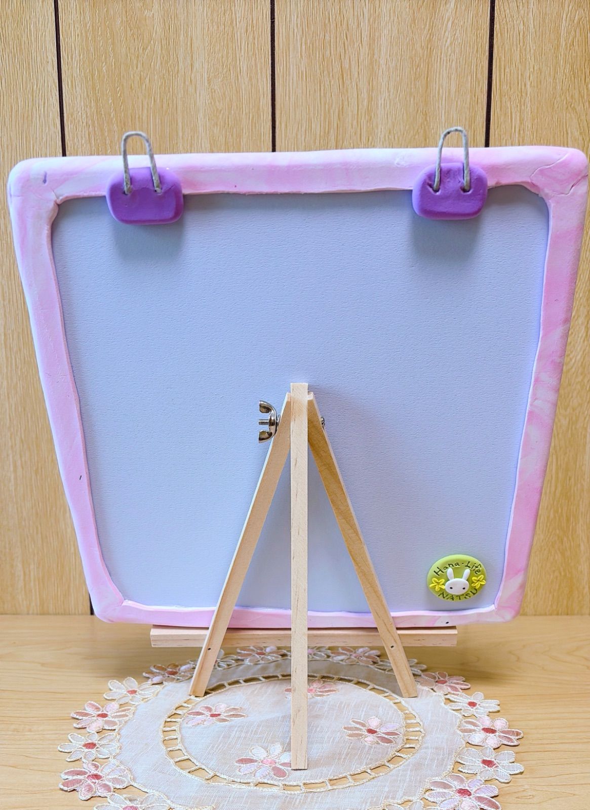 クレイフラワー 青いガーベラの壁掛けアレンジ NEXPOTALLINN_EU