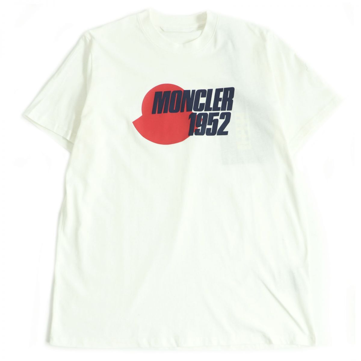 【新品正規品】モンクレール MONCLER クルーネック ロゴTシャツ L
