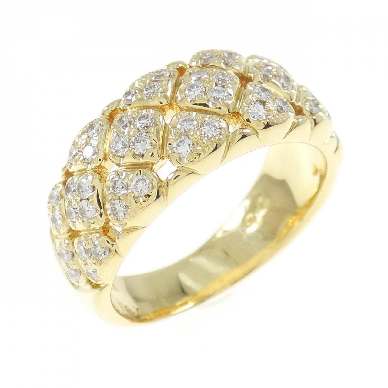 K18YG ダイヤモンド リング 0.53CT リング・指輪