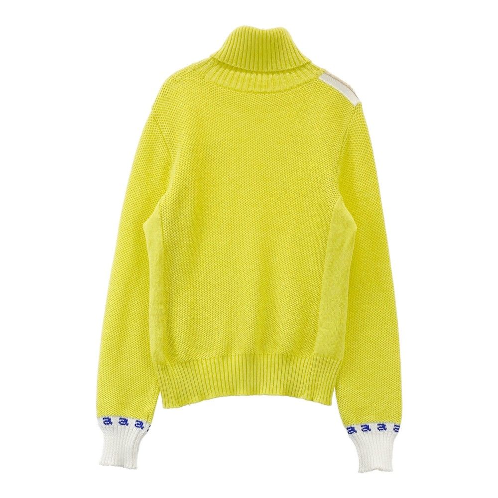 サイズ：36 ARCHIVIO アルチビオ タートルニットセーター イエロー系