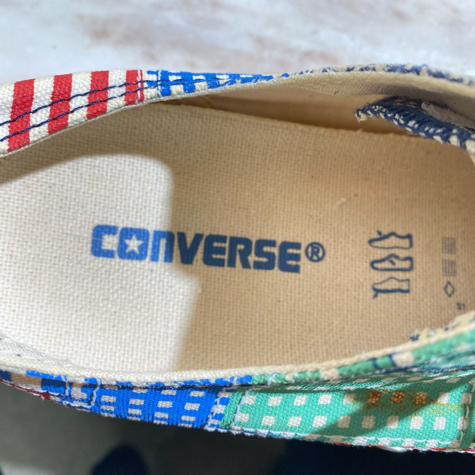 訳アリ品】CONVERSE コンバース スニーカー カラフル レア 希少 US11.5 ...