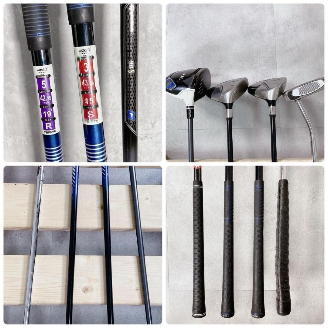 X300 TaylorMade 他 メンズ ゴルフ クラブ フルセット 15点 TaylorMade