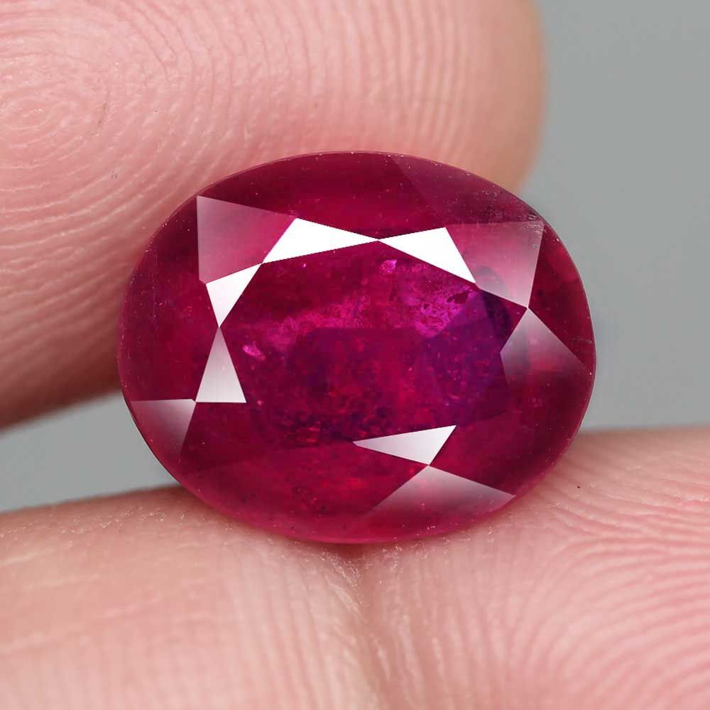 天然大粒ルビールース 7.50ct:8415】Natural Ruby - アドガドグ - メルカリ