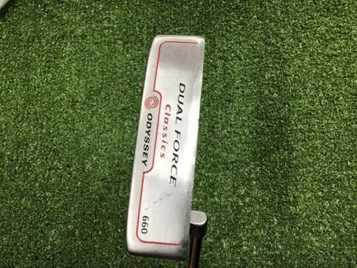 中古】 オデッセイ DUAL FORCE Classics 660 34インチ パター PT