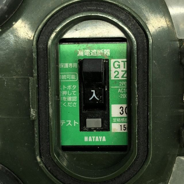 ☆品☆HATAYA ハタヤ 屋外用防雨型 コードリール BX-301KT3 漏電遮断