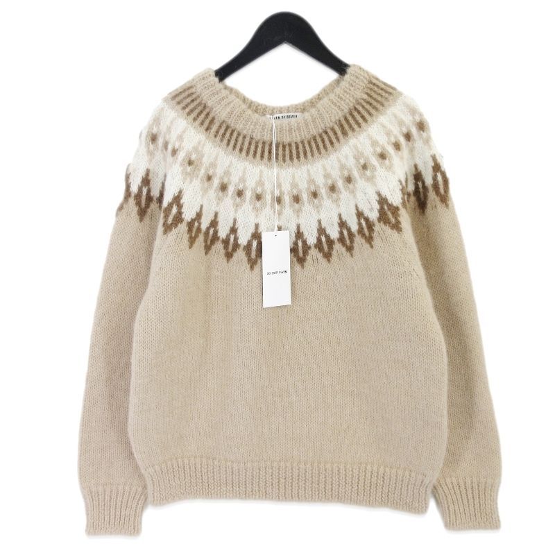 未使用 seven by seven セブンバイセブン 24AW NORDIC SWEATER