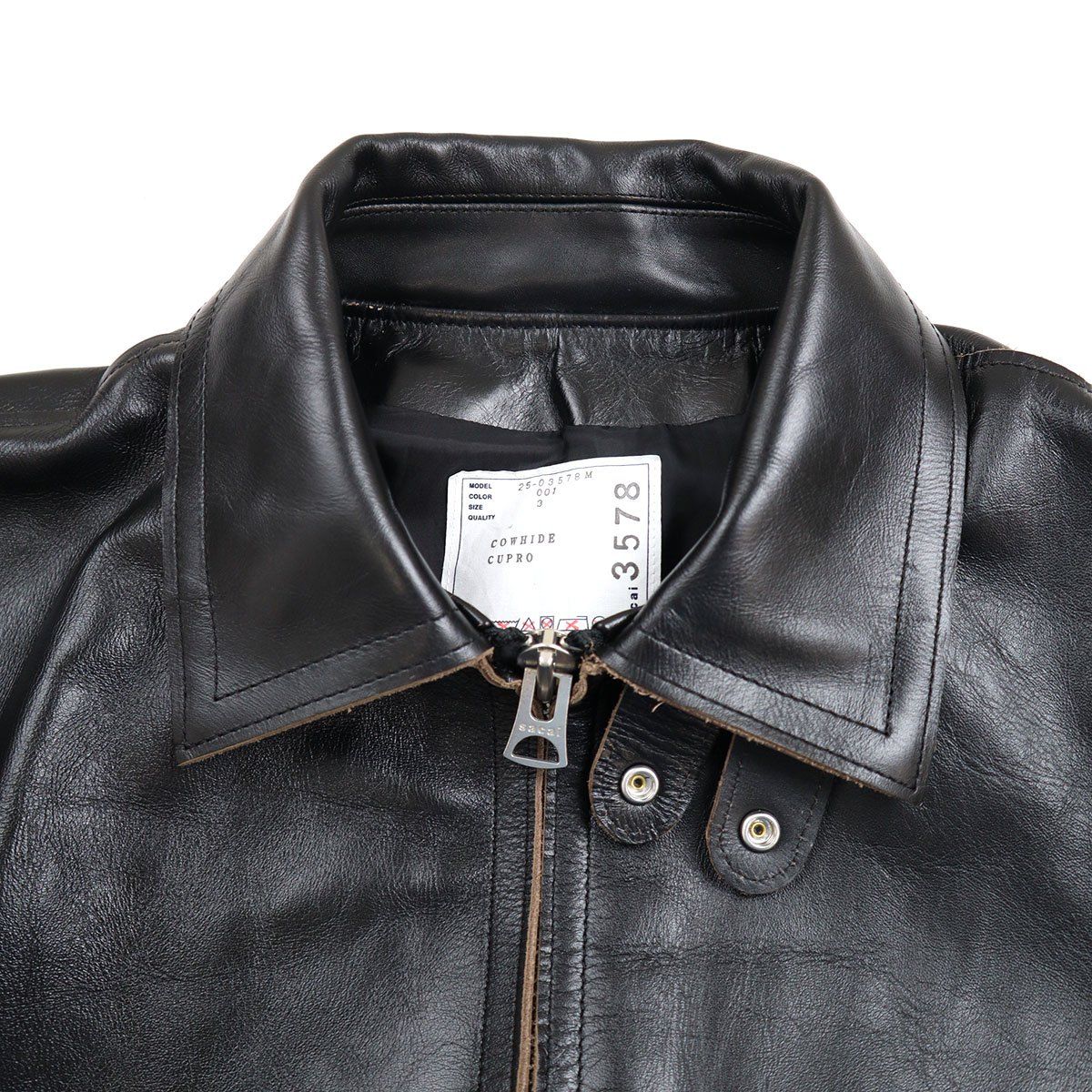 sacai サカイ 25SS Leather Jacket レザージャケット 25-03578M