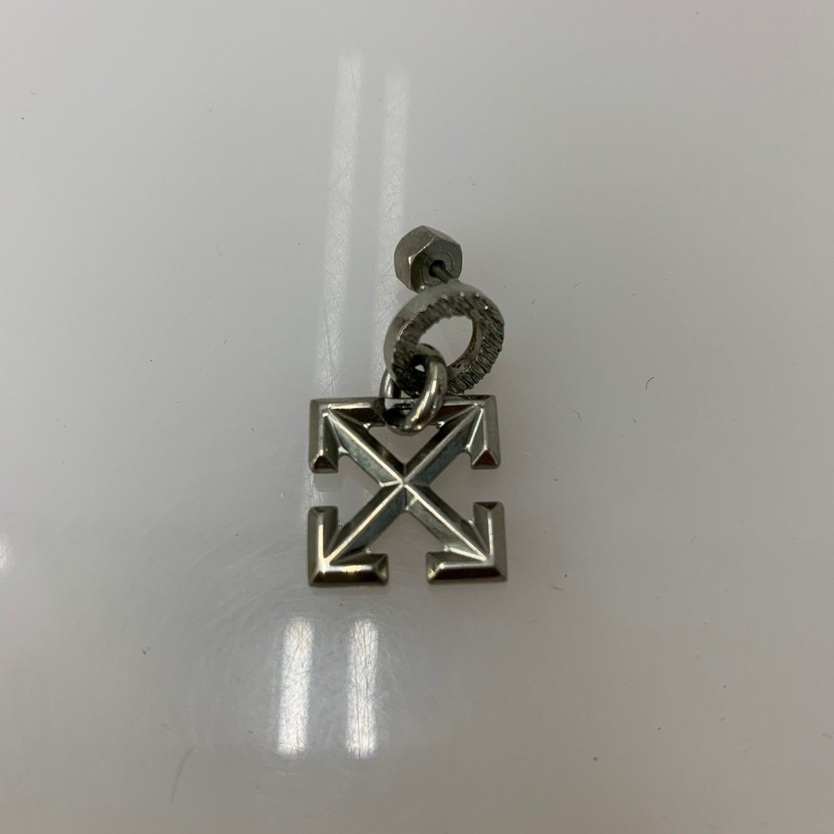 off-white ピアス オフホワイト OFF-WHITE メンズジュエリー・アクセサリー ピアス