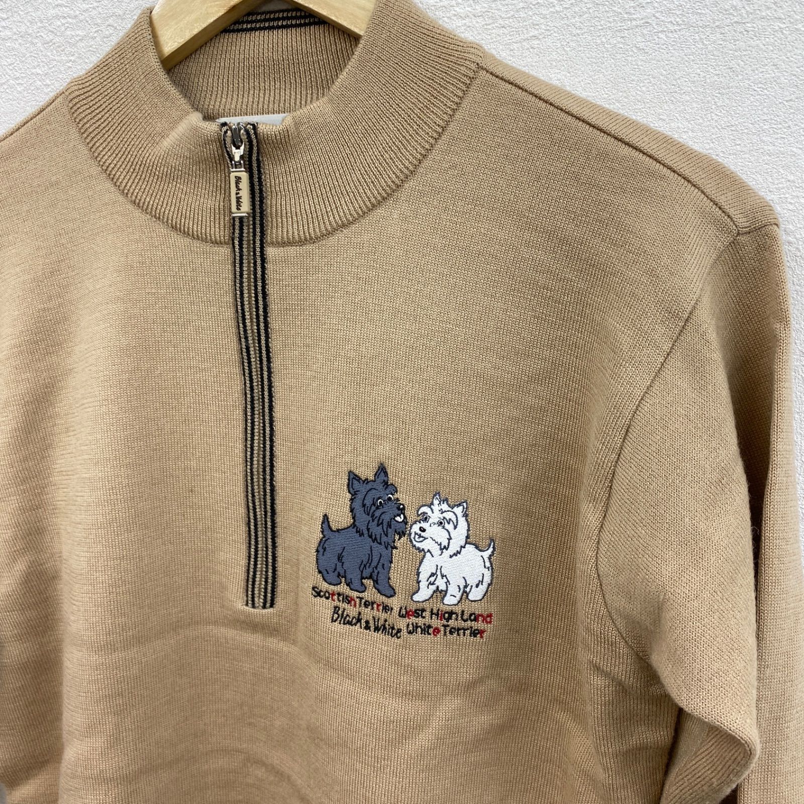 Black & White Sportswear - 【美品】ブラックアンドホワイト black&white ニットパーカー ゴルフ Black&White SPORTSWEAR ブラックアンドホワイト スポーツウェア