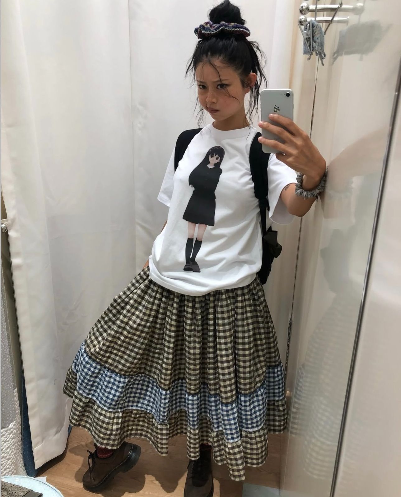 ルーズウィングスカート