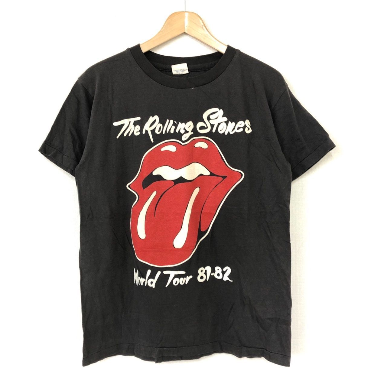 新品 The Rolling Stones バンドTシャツ 半袖 黒 M - メルカリ