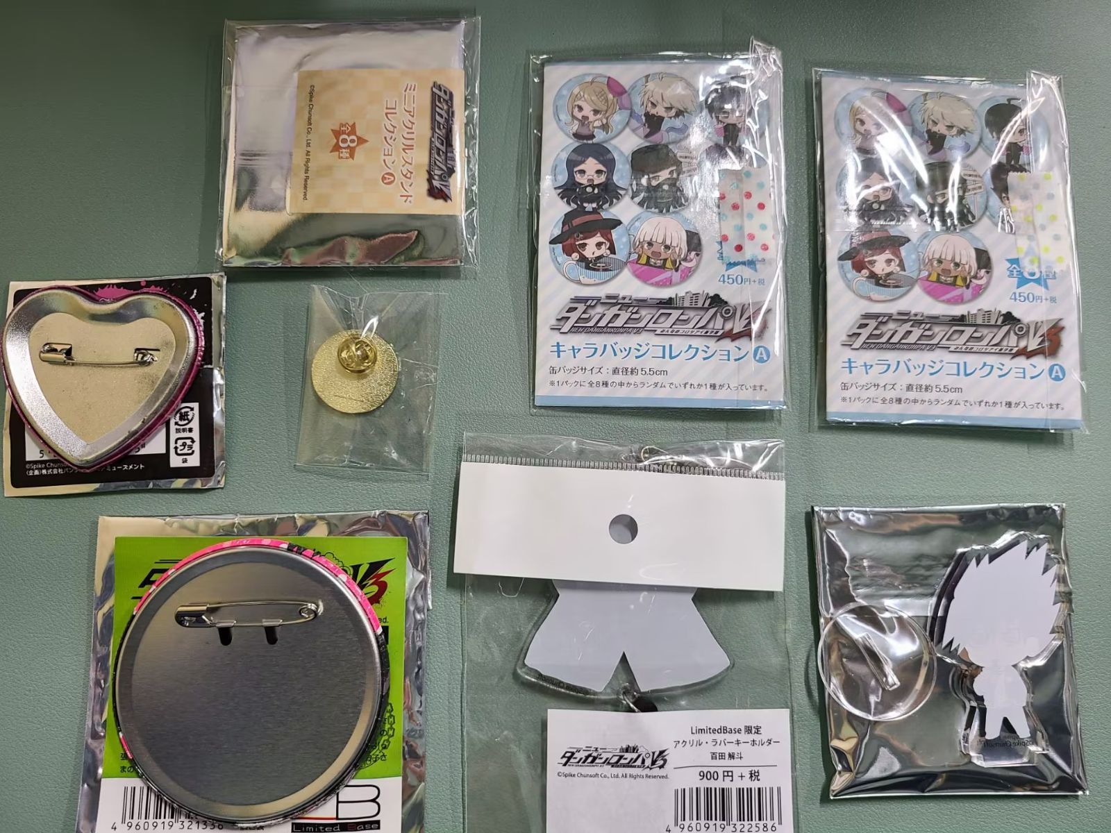 ダンガンロンパ 百田解斗 缶バッジ アクスタ 金ピンバッジ まとめ売り