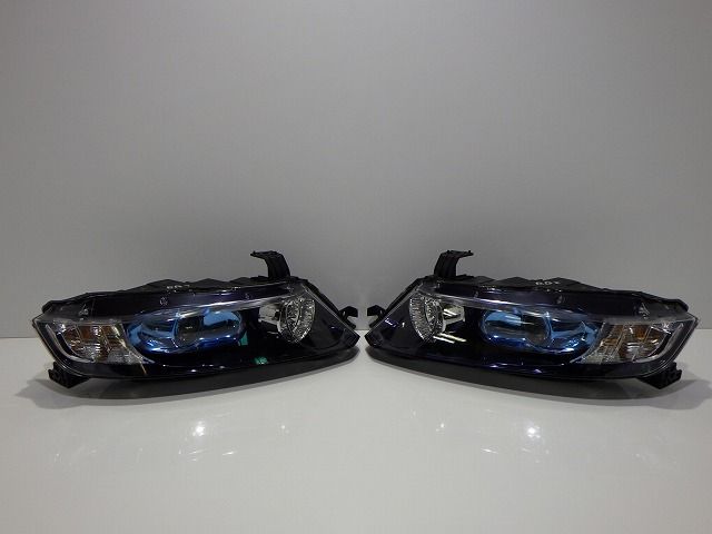 コーティング加工済 RB1|2 オデッセイ 後期 ヘッドライト左右 HID 100-22497 A バラスト付 レベ付 250509062